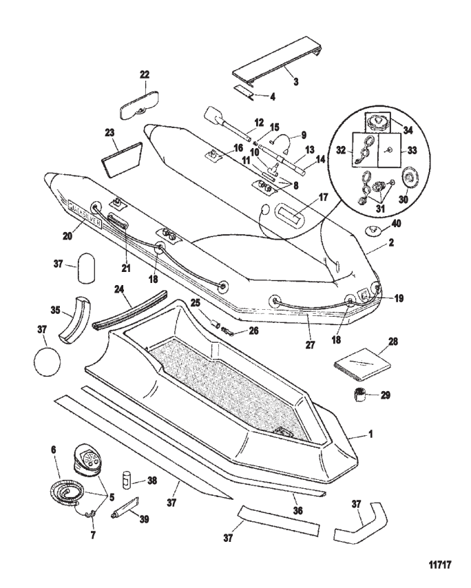 Надувные лодки QS RIB (270 / 330)