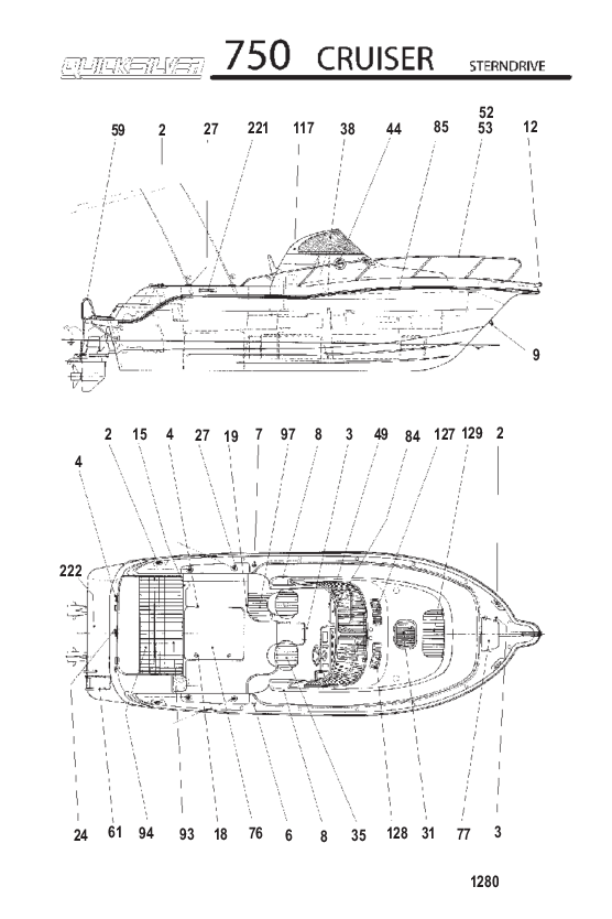 МОДЕЛЬ 750 CRUISER (Поворотно-откидная колонка)