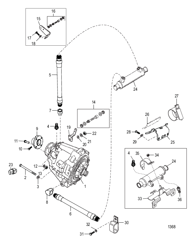 Трансмиссия и связанные детали (Borg-Warner 71C и 72C)