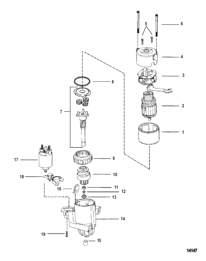 Стартер (PG260-F1)