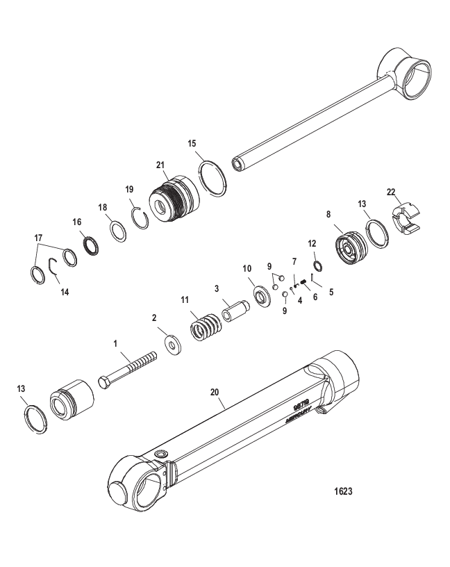 POWER TRIM CYLINDER REPAIR KITS