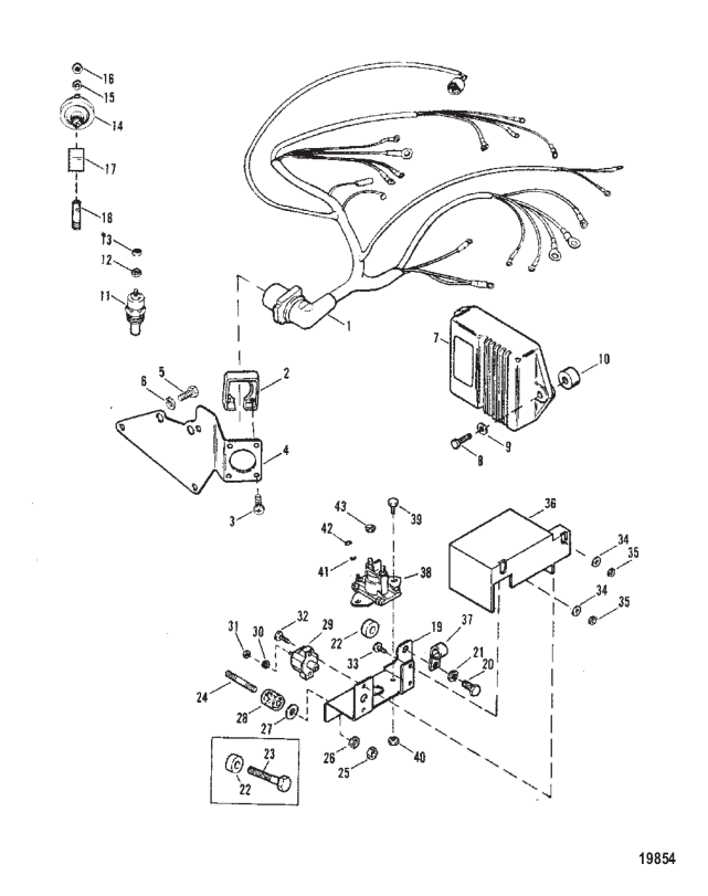 WIRING HARNESS ELECTRICAL AND IGNITION