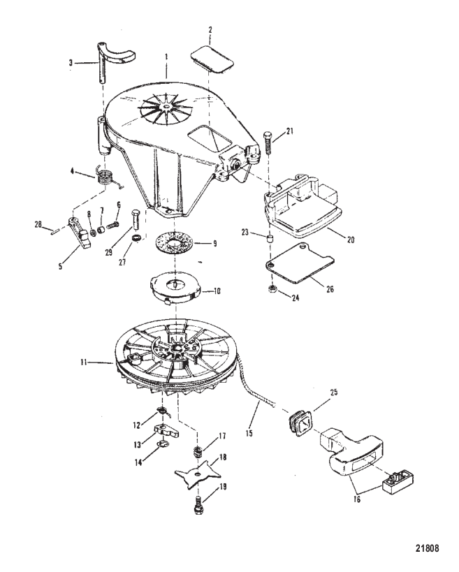 Recoil Starter Assembly (MANUAL)