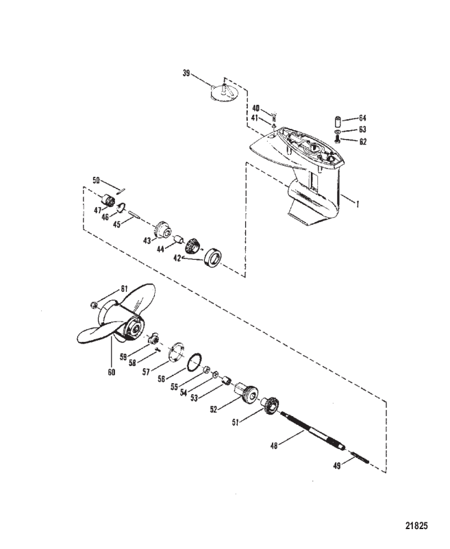 Gear Housing Propeller Shaft