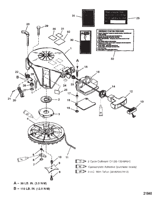 Starter Assembly (Manual)