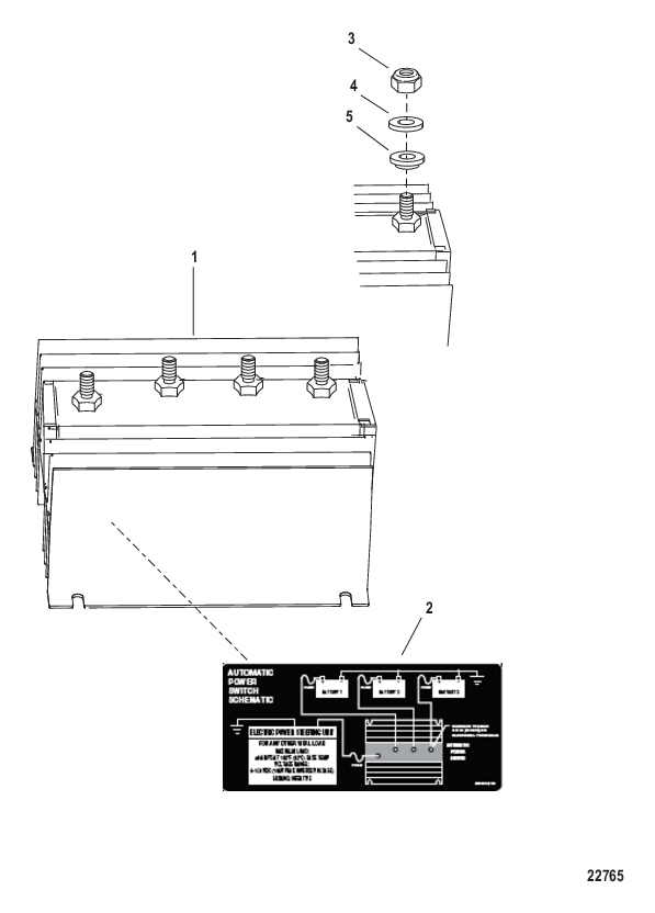 Automatic Power Switch Assembly (895091K02)