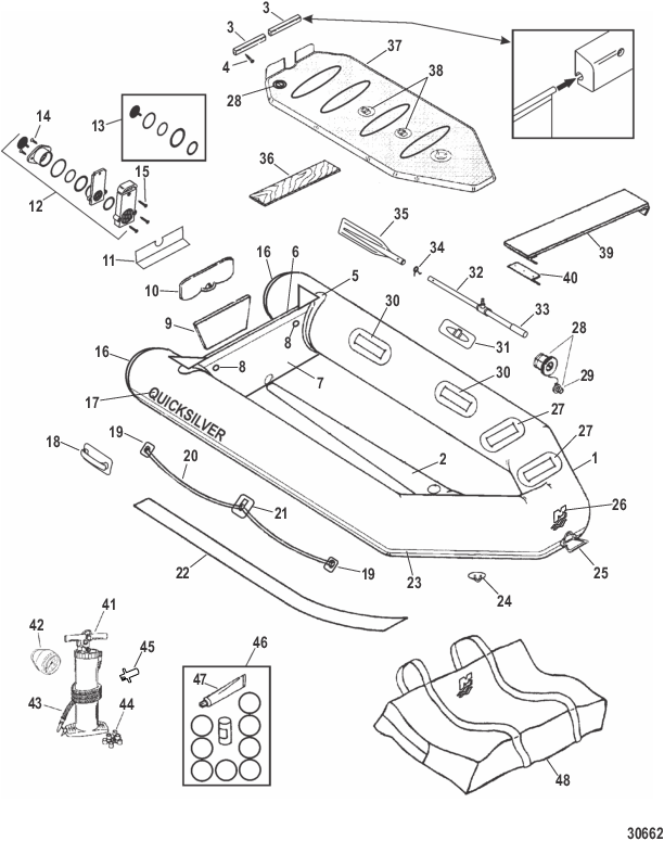 Модели Air Deck (285 Limited – белый)