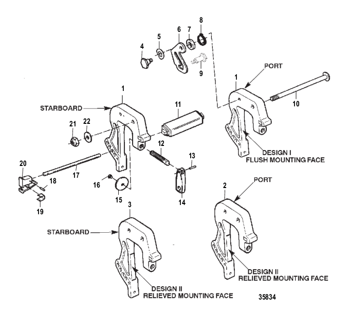 CLAMP BRACKETS