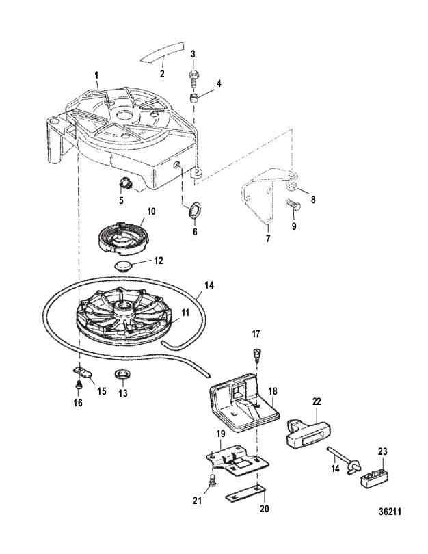 Starter Rewind Components