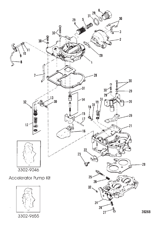 Carburetor (MerCarb) (185)