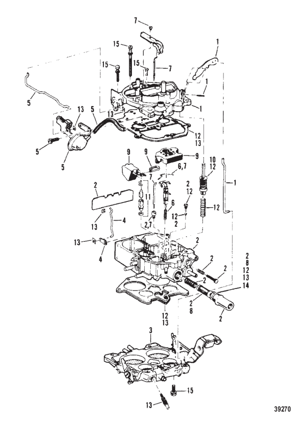 CARBURETOR (ROCHESTER)(205 - 4.3L/LX)