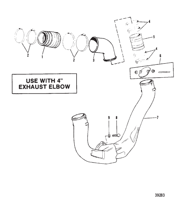 Exhaust System (4 In. Exhaust Elbow)