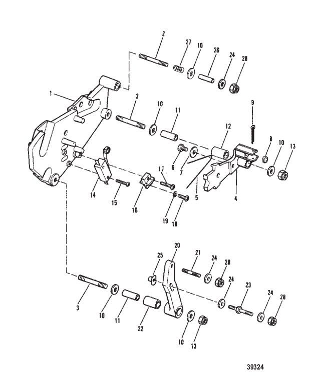 Shift Bracket (OLD DESIGN)