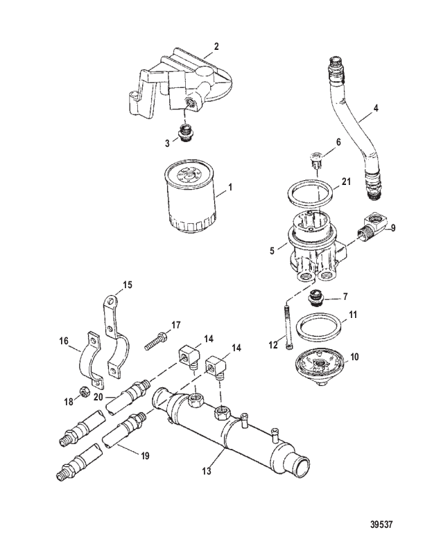 OIL FILTER AND ADAPTOR