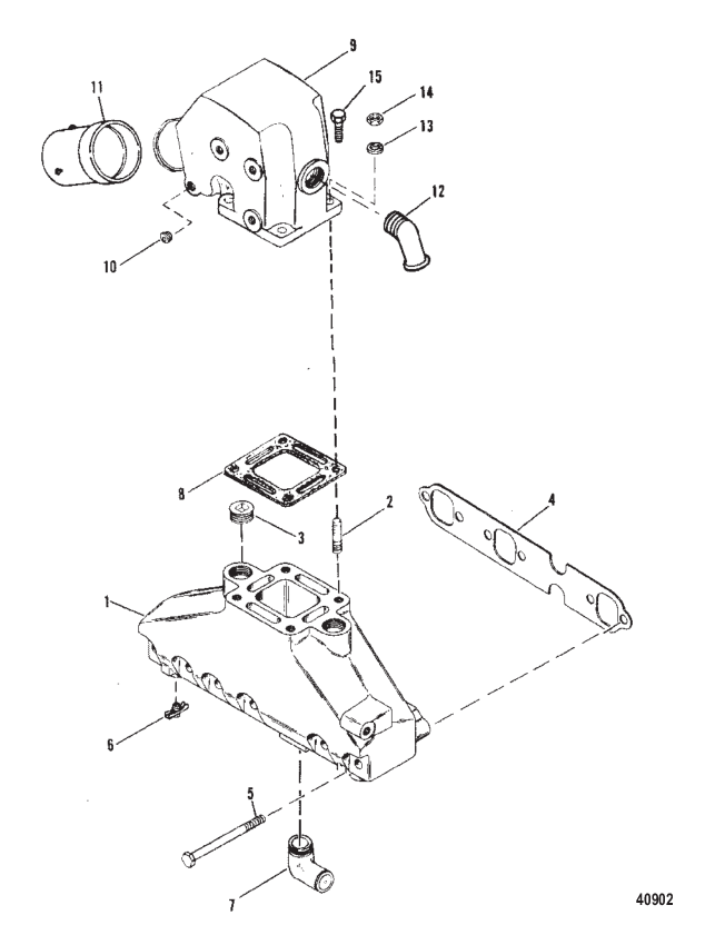 Exhaust Manifold and Exhaust Elbow