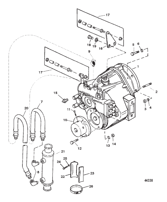 ТРАНСМИССИЯ И СВЯЗАННЫЕ ДЕТАЛИ (BORG WARNER 5000)