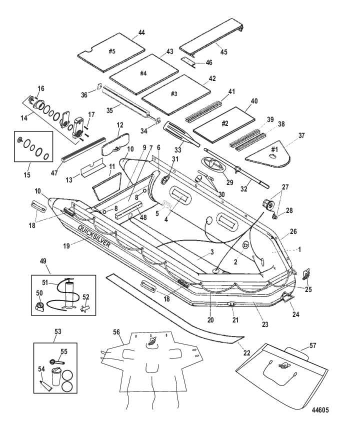 Модель Sport XS 365 / 415 (Светло-серый – алюминиевый настил)