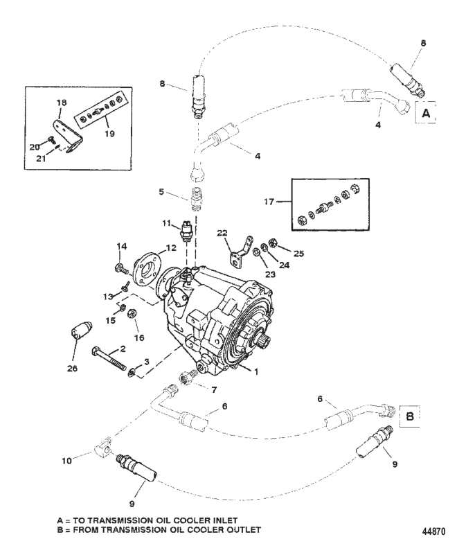 ТРАНСМИССИЯ И СВЯЗАННЫЕ ДЕТАЛИ (BORG WARNER 72)