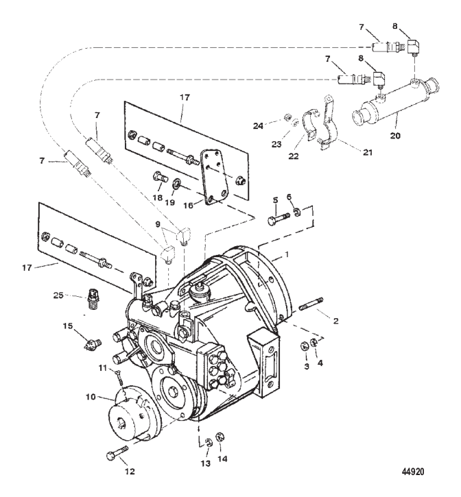 ТРАНСМИССИЯ И СВЯЗАННЫЕ ДЕТАЛИ (BORG WARNER 5000)