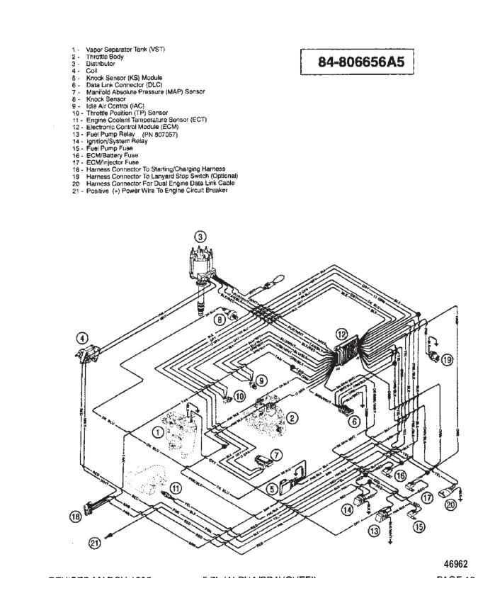 ЭЛЕКТРОПРОВОДКА (EFI) (ТОЛЬКО ИЛЛЮСТРАЦИЯ)