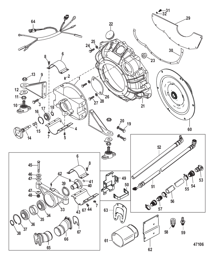 Jackshaft Main Kit (98634A20)