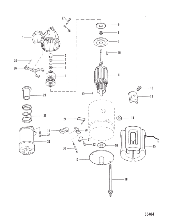 STARTER MOTOR 12