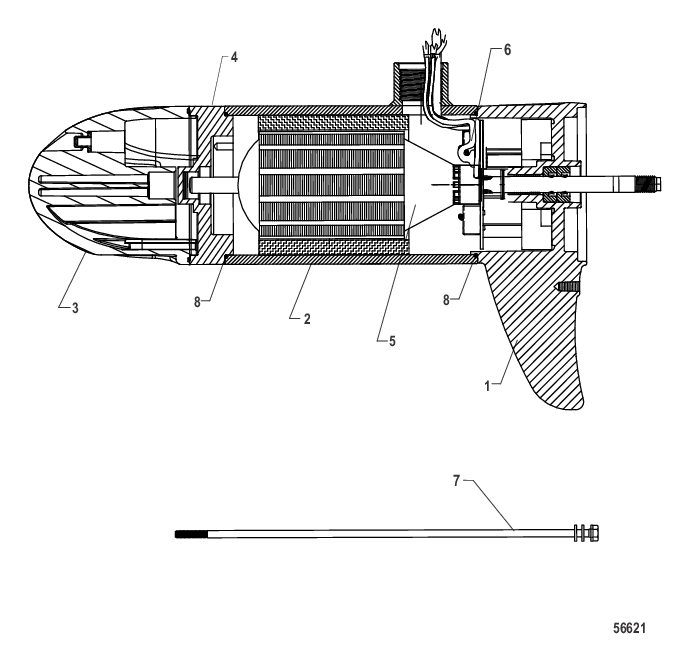 Нижний блок в сборе (FW105 –переменная, Sonar)(8M0096759) 