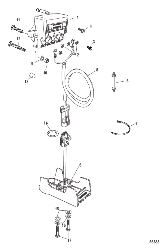 Комплект Mercathode (8M0089497)