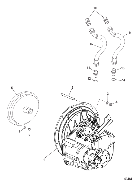 Трансмиссия в сборе ZF280-1A