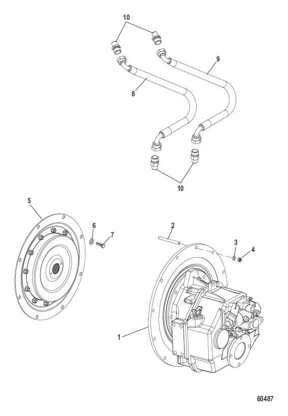 Трансмиссия в сборе ZF45A