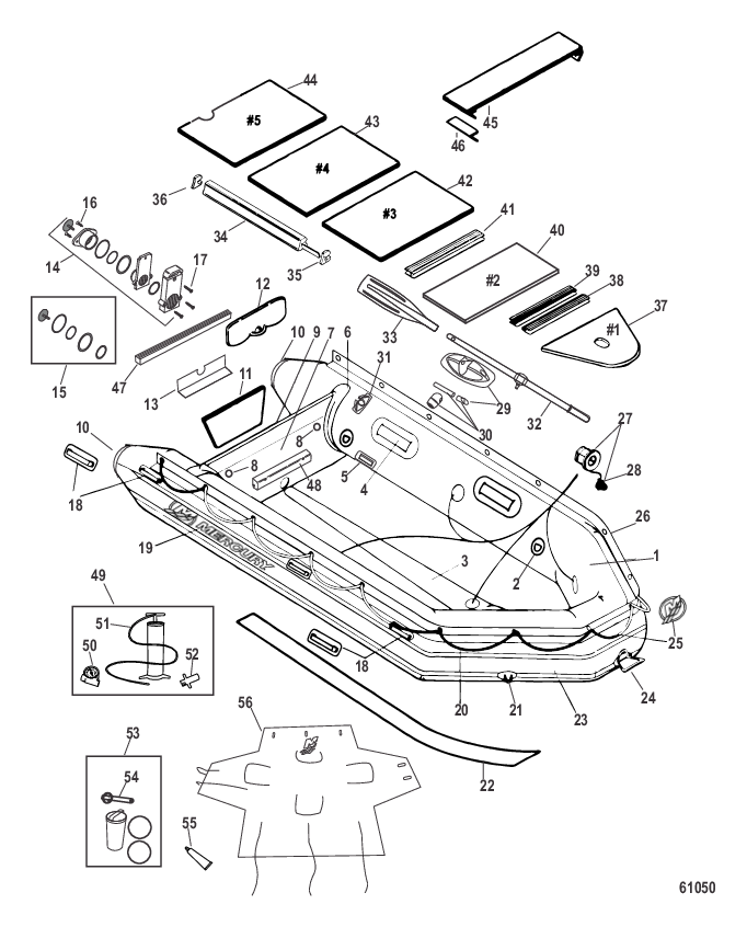 Модель Sport XS 365 / 415 (Светло-серый – алюминиевый настил)