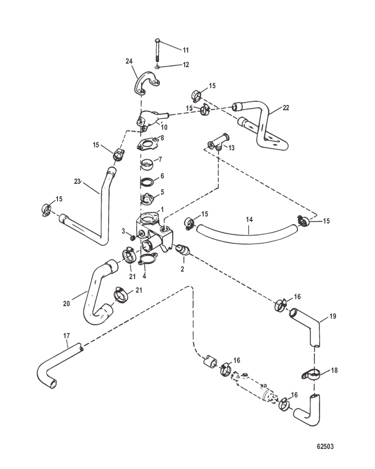 Thermostat Housing (OLD DESIGN)