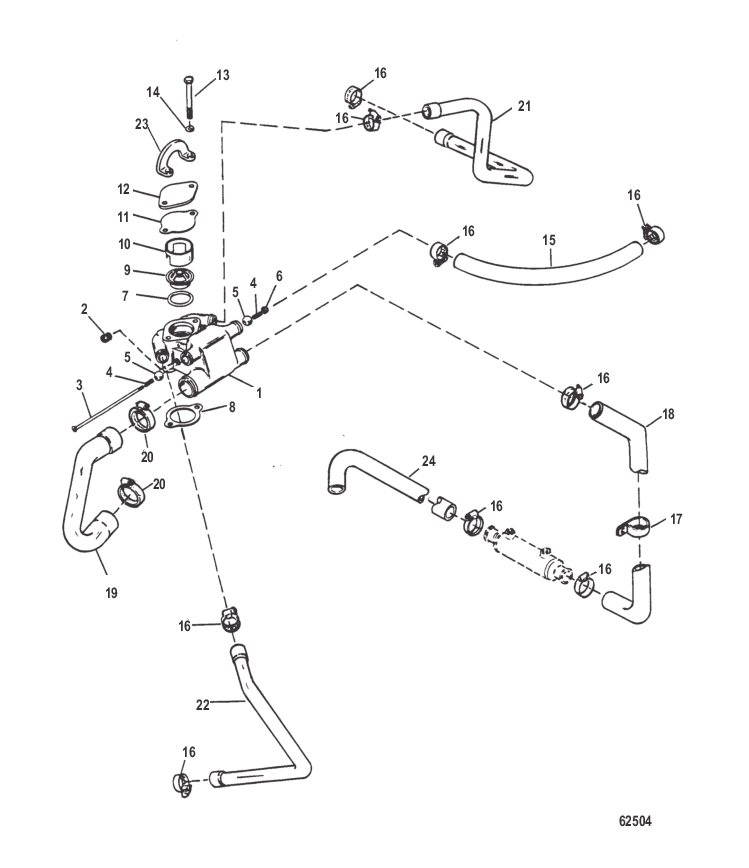 Thermostat Housing (NEW DESIGN)