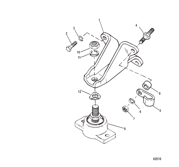 Engine Mounting (STAMPED BRACKET)