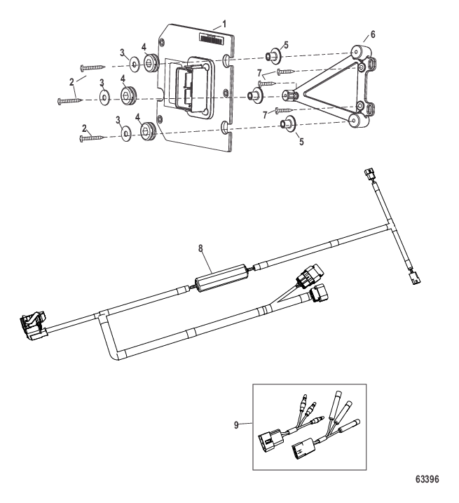 Комплект Active Trim_без клавиатуры Одинарный двигатель – MerCruiser