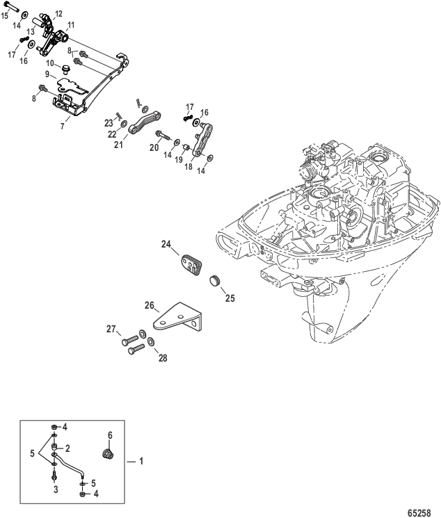 Комплект преобразования ДУ Румпель к RC – 8M0140122