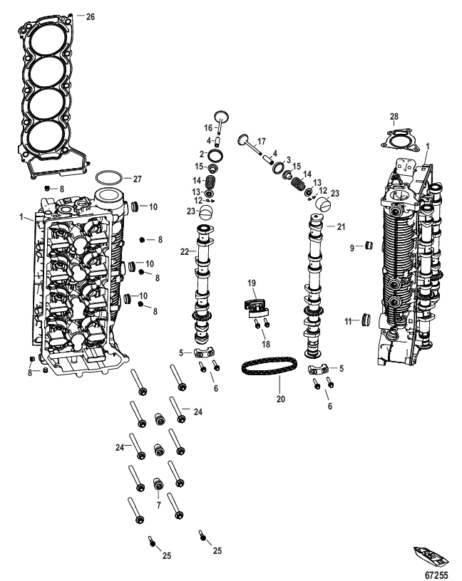 Cylinder Head and Camshaft