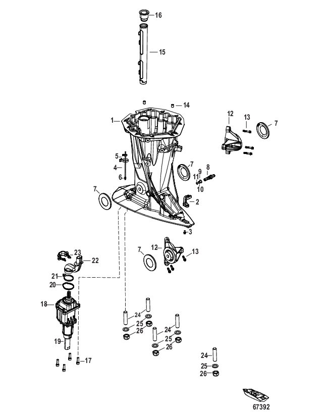 Driveshaft Housing