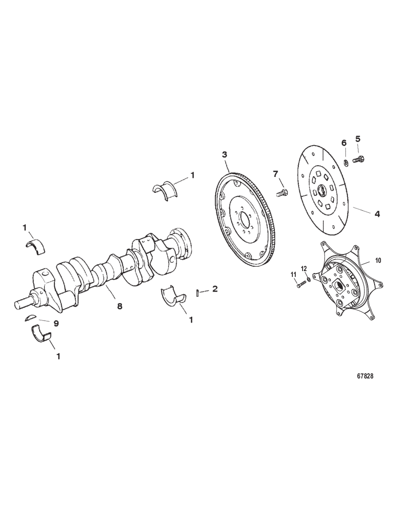 Crankshaft and Flywheel