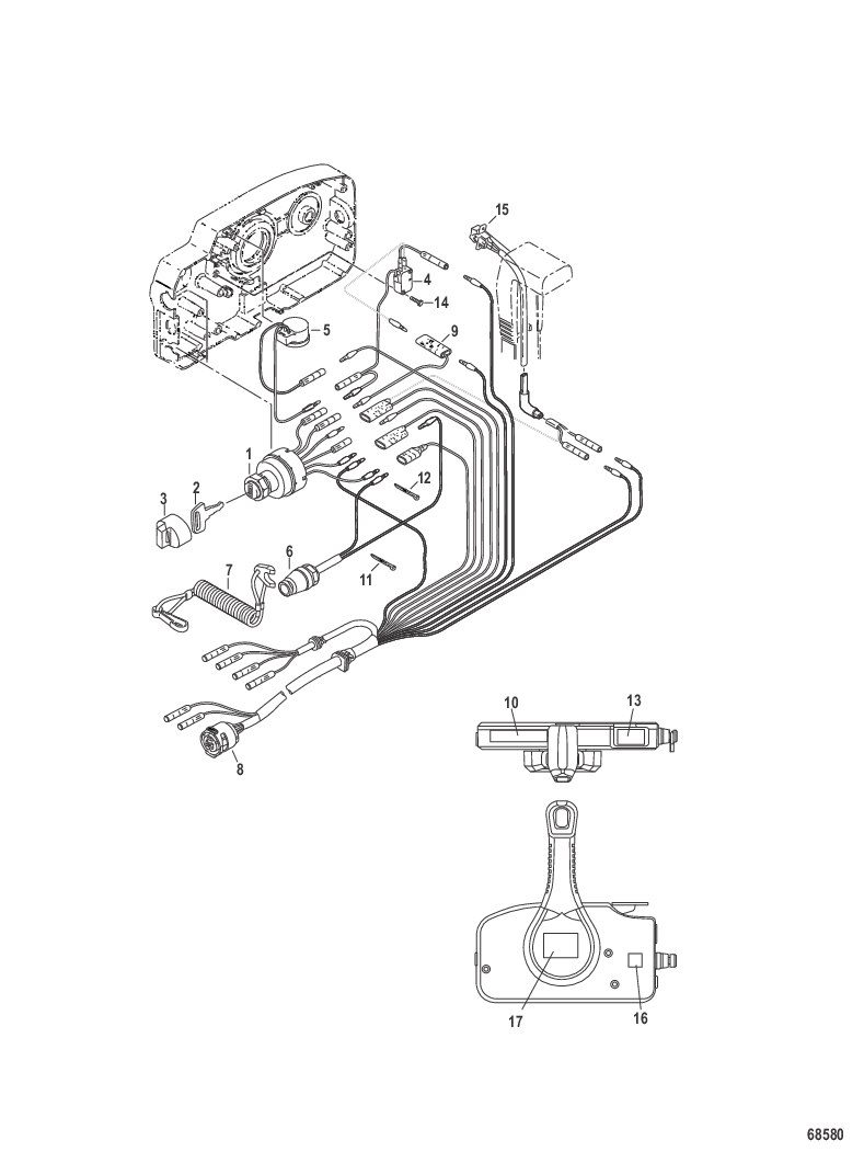 Remote Control - Electrical 8M0151825 - 0N302510 and Up