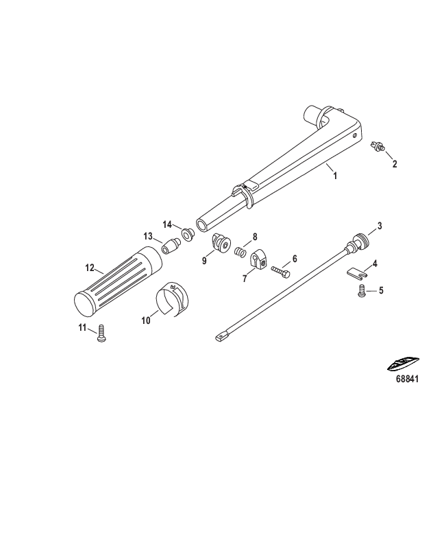 Tiller Handle Components