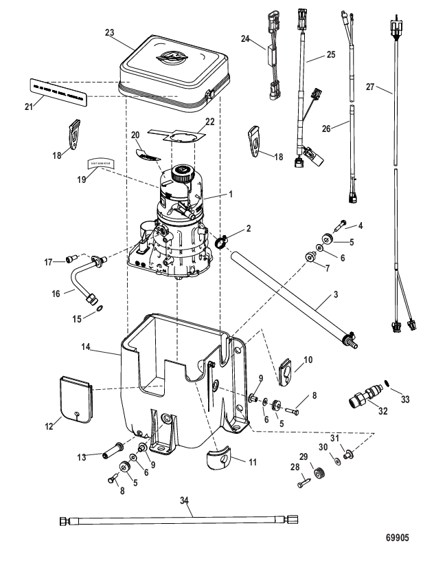 Pump-Power Steering Gen C