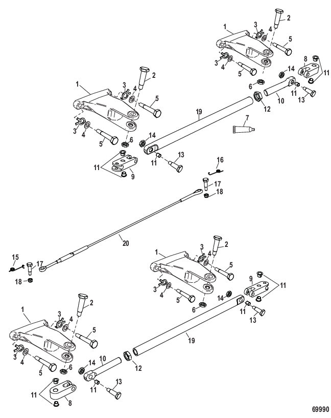 Tie Bar Kit-Quad JPO (Gen 2)