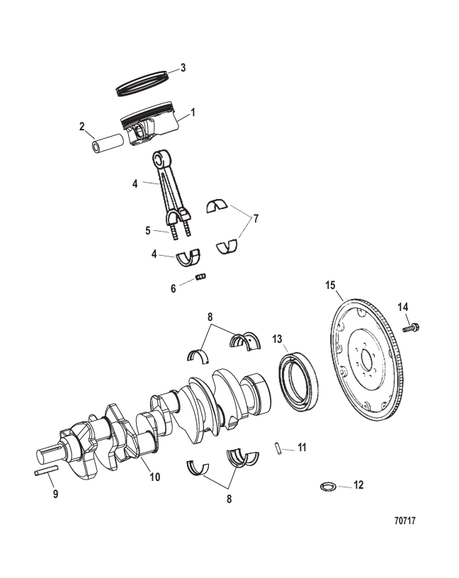 Crankshaft / Piston/ Connecting Rods