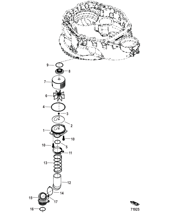 Cooling Water Pump