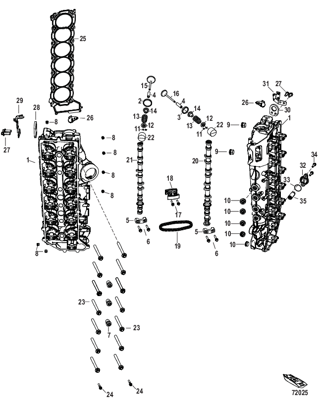 Cylinder Head and Camshaft